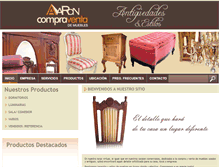Tablet Screenshot of compraventa-muebles.com.ar